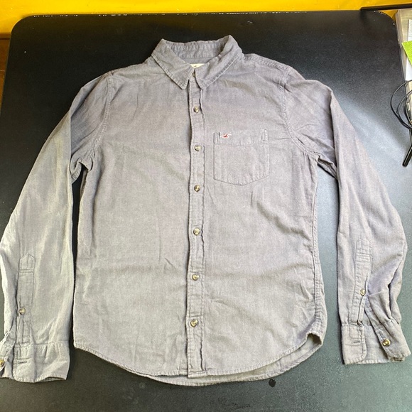 Small grey Hollister button down - Picture 1 of 2